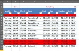 Steps On How to Format Rows and Columns に対する画像結果