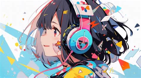 Image result for Anime Character Vibing