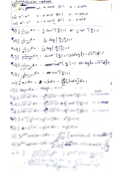 Image result for Class 12 Maths Integration All Formulas BAC to IIT Lavel