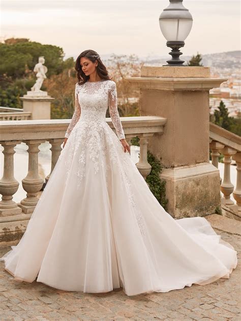 Image result for Modest Wedding Dresses Cheap Princess