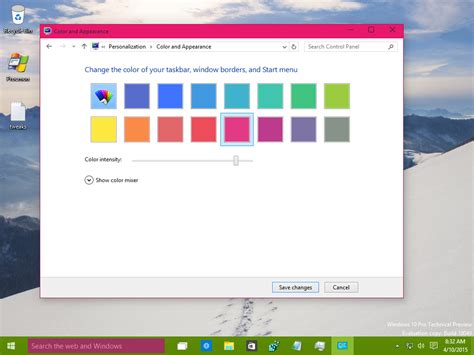 Afbeeldingsresultaten voor Taskbar in Windows 10