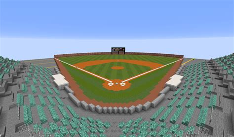Image result for Minecraft Beta Baseball Stadium
