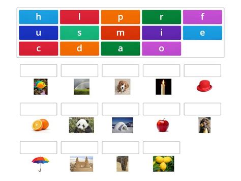 Image result for Matching Objects to Sounds From F to M