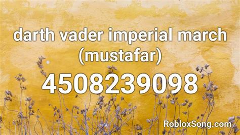 Image result for Darth Vader Roblox ID