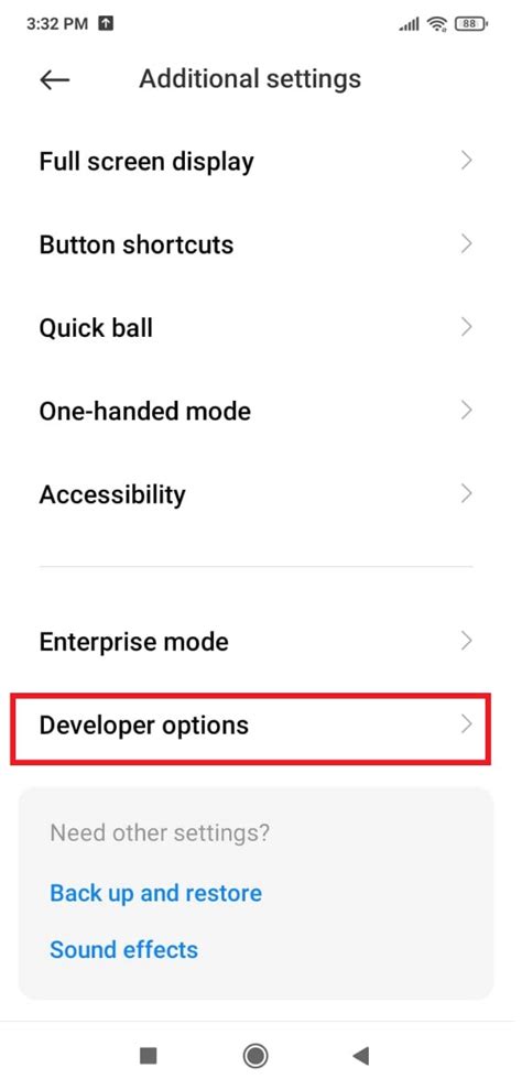 Switch Off Developer Mode Android に対する画像結果