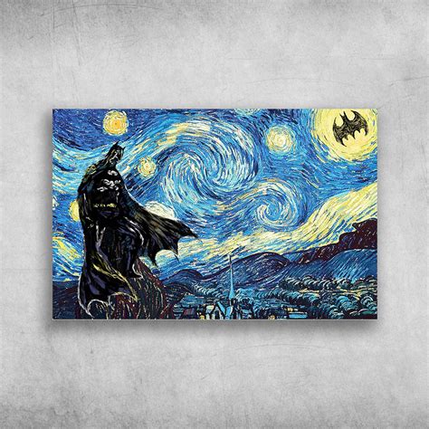 Image result for Batman Starry Night