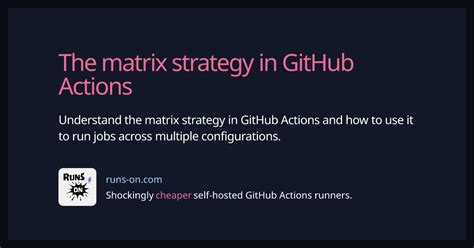 Matrix Strategy GitHub Actions に対する画像結果
