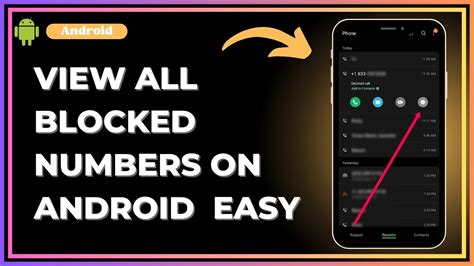 Afbeeldingsresultaten voor How to View All Blocked Numbers On Android