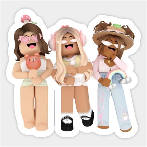 Image result for Roblox Girl Stickers