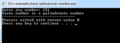 Image result for How to Check If a Number Is Palindrome