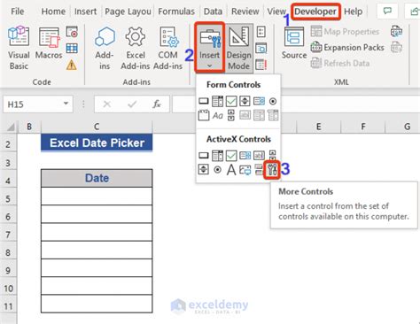 Image result for Date PICKER Long Date Excel