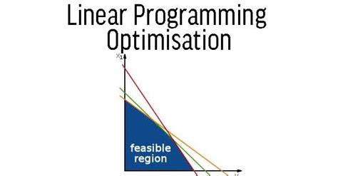 Image result for Linear Optimization