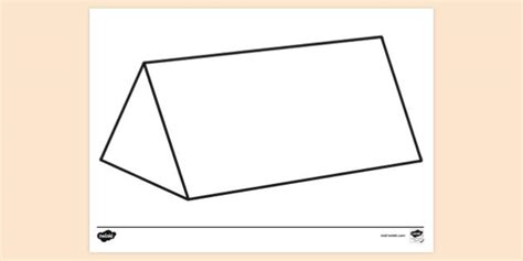 Image result for Triangular Prism Black and White Drawing