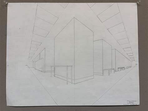 Image result for 2-Point Perspective Hallway