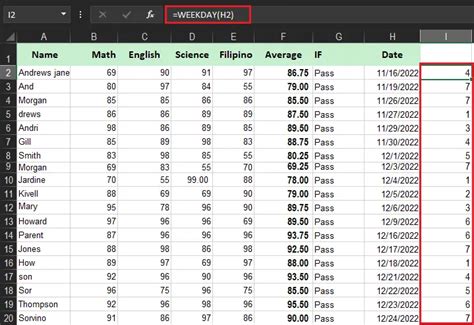 Image result for How to Arrange Date in Excel