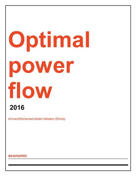 Toradh íomhá ar Power Flow Examples
