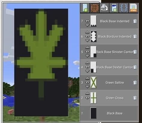 Afbeeldingsresultaten voor Bordure Indented Loom Minecraft