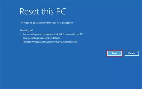 Image result for Problem Resetting PC