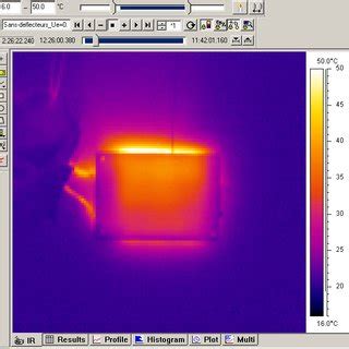 Toradh íomhá ar Infrared Sensor in a Plane Diagram