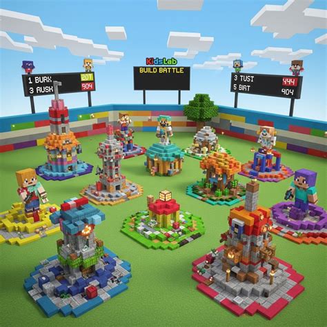 Image result for Minecraft Hammer Build Battle