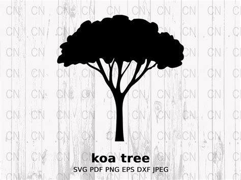 Image result for KOA Tree Silhouette Drawing
