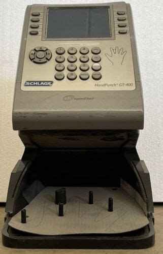 Image result for Schlage HandPunch 1000E