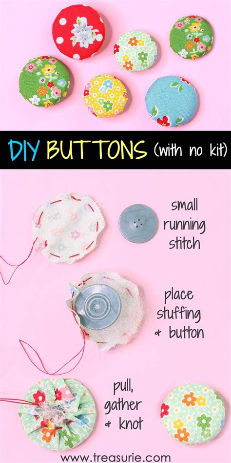 Image result for Fabric Buttons Kit