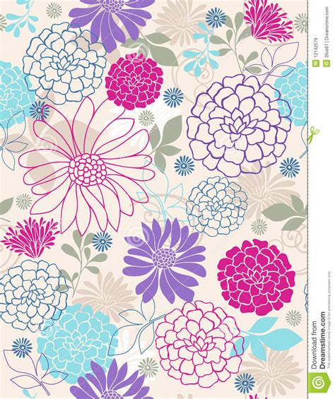 Repeating Flower Pattern に対する画像結果