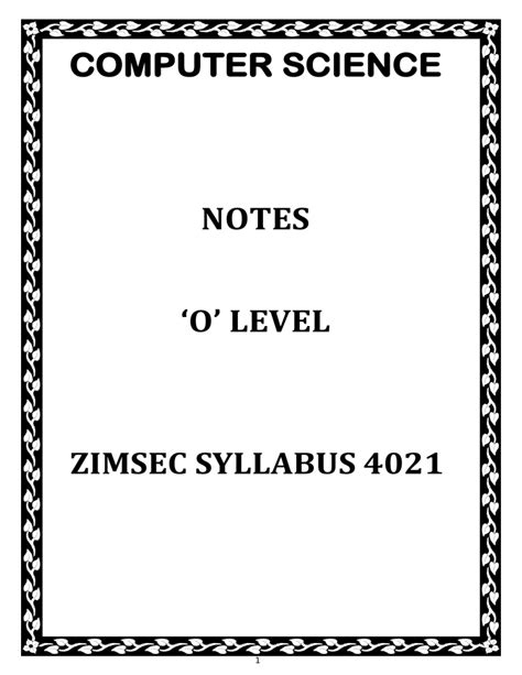 Zimsec Computer Science Notes O Level എന്നതിനുള്ള ഇമേജ് ഫലം