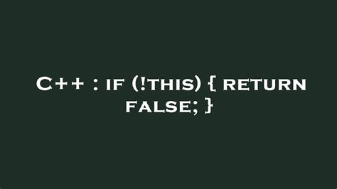 Image result for If Return in C++