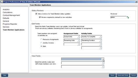 Toradh íomhá ar Application of Primavera P6
