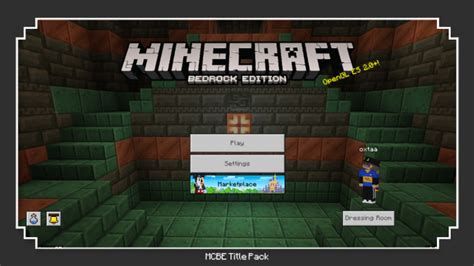 Minecraft Bedrock Title Screen に対する画像結果