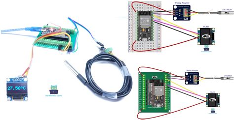 Image result for Esp32 OLED Temperature Sensor