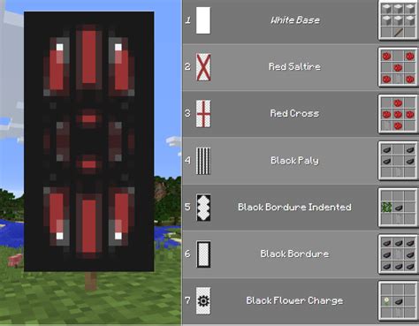 Afbeeldingsresultaten voor Bordure Indented Loom Minecraft