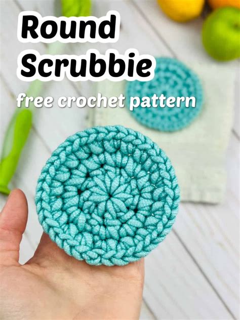 Image result for Round Scrubbie Crochet Pattern
