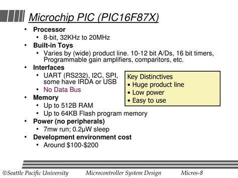 Image result for Microcontroller Comparison Chart