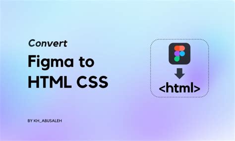 Image result for Figma to HTML/CSS Converter