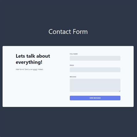 Image result for Contact Form HTML/CSS