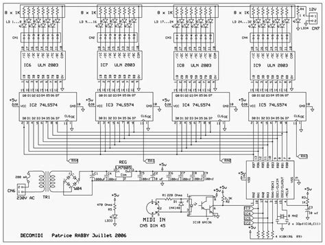 Toradh íomhá ar Decoder Digital Schematic