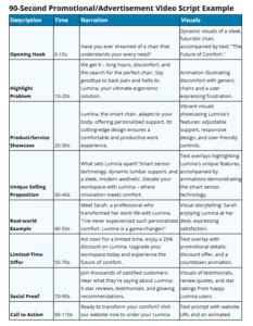 Toradh íomhá ar Advertisement Demo Script