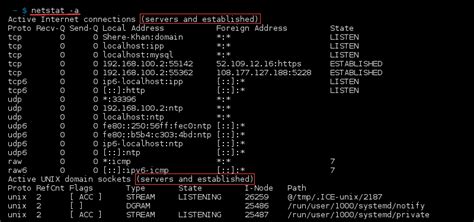 Netstat Command Linux에 대한 이미지 결과