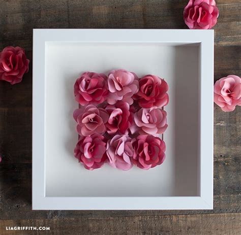 DIY Paper Rose Wall Art – Elegant Handmade Decor