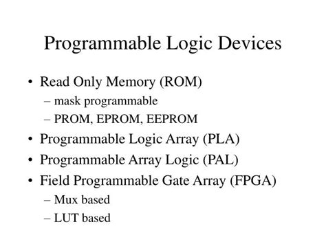 Toradh íomhá ar Programmable Logic Array. With Fuses