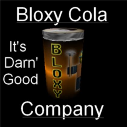 Toradh íomhá ar Roblox Bloxy Cola Logo