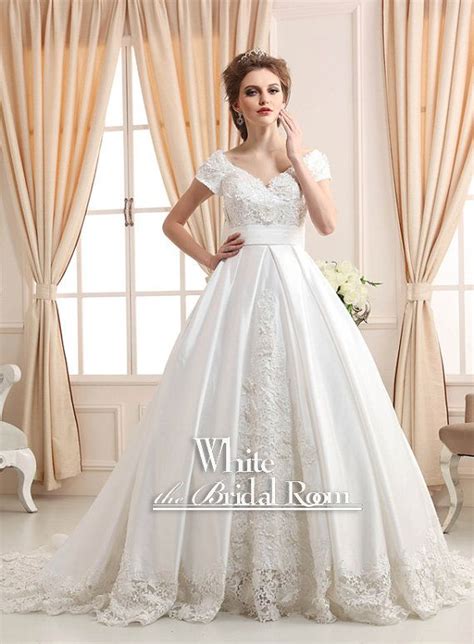 Image result for Modest Wedding Dresses Cheap Princess