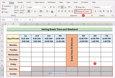 Image result for Create Time Table in WRD
