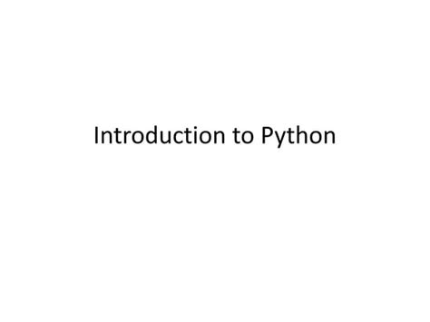 Image result for Python PPT First Slide