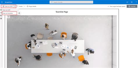 How to Create a Template in SharePoint Page に対する画像結果