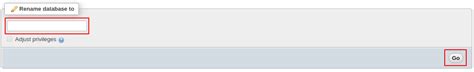 Rename Database in phpMyAdmin に対する画像結果