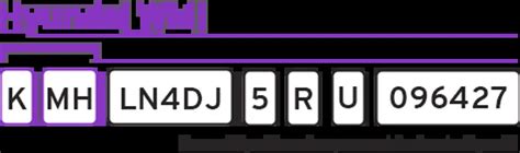 Toradh íomhá ar Hyundai VIN Decoder